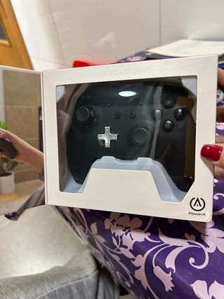 Mando Inalámbrico Nintendo Switch. Negro