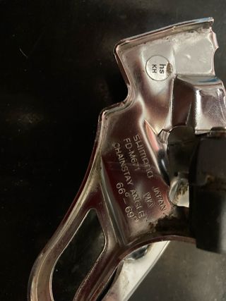 cambio deragliatore slx