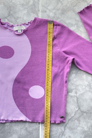 Top ajustado yin yang