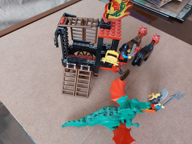 LEGO VAGÓN DRAGON, WAGON REF. 6056