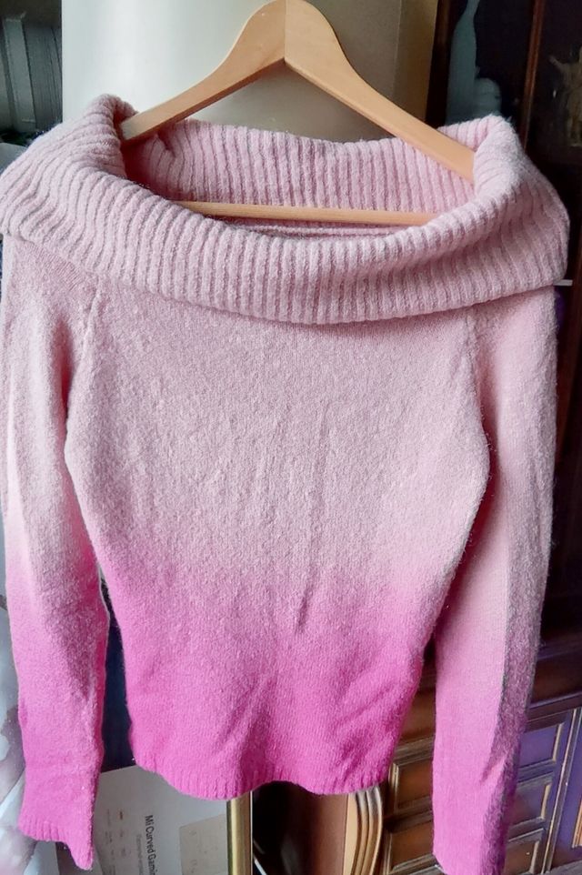 Jersey lana cuello vuelto