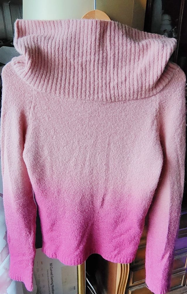 Jersey lana cuello vuelto