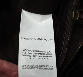 BOLSO piel Adolfo Domínguez