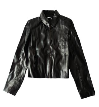 🖤 Preciosa chaqueta cuero síntetico negra