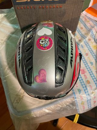 Casco da sci per bambini dell’alpina