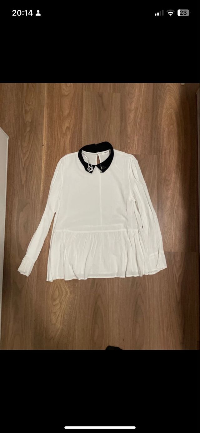 Blusa Mango ideal para estas fiestas