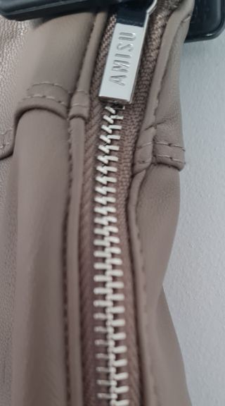 PANTALÓN EFECTO PIEL SKINNY