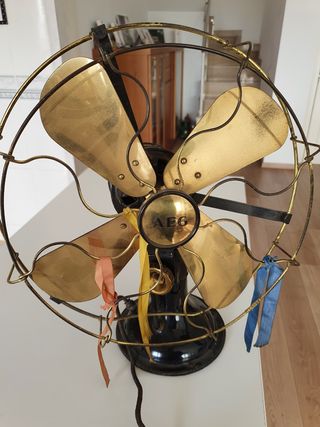 Ventilador vintage aeg