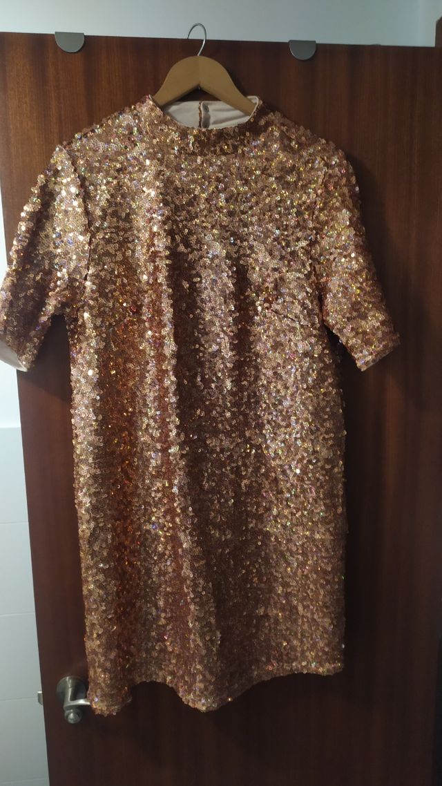 Vestido de lentejuelas talla 44