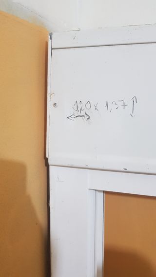 Ventana de aluminio puertas correderas con persian