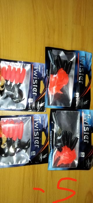 (ver fotos) Lotes de vinilos de pesca