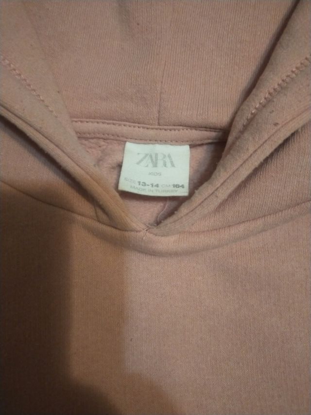 Felpa rosa Zara T13-14