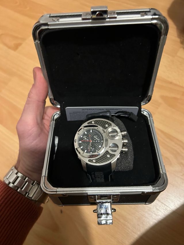 reloj offshore esfera carbono