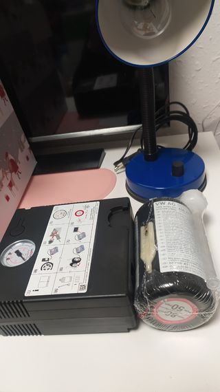 Kit repara pinchazos de neumáticos.