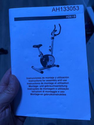 Bicicleta estática BH AH133053