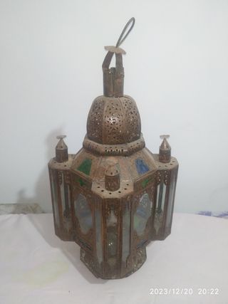 Lampara marroquí vintage.