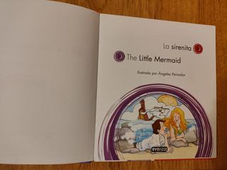 The Little Mermaid Cuento+ CD la sirenita bilingüe