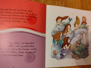 The Little Mermaid Cuento+ CD la sirenita bilingüe