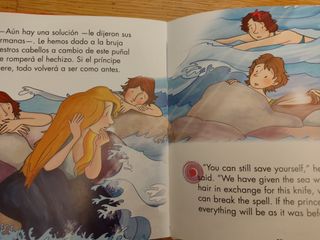 The Little Mermaid Cuento+ CD la sirenita bilingüe