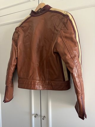 Cazadora vintage Donna Kara 100/100 piel.