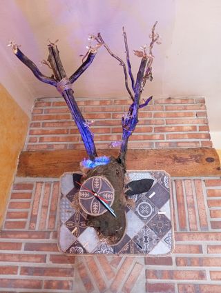 Cabeza de ciervo artesanal