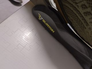 Tabla snow con atadoras Burton