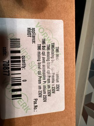 VASO THERMOMIX 6 A ESTRENAR