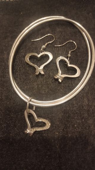 Conjunto Breil  de plata 