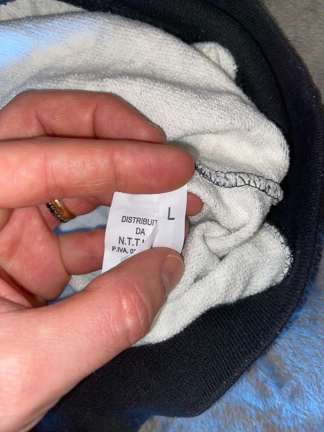 felpa taglio vivo minimarket taglia L