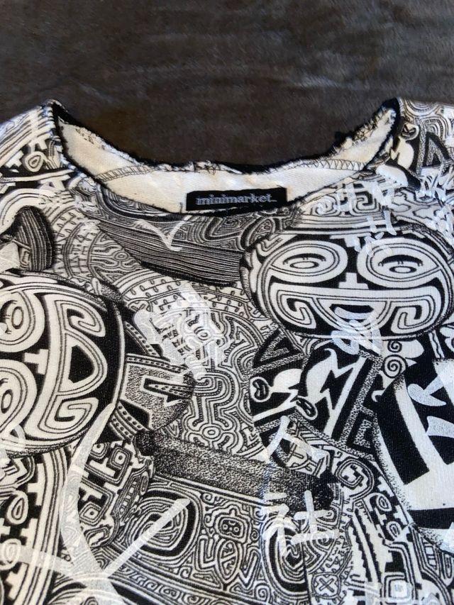 felpa taglio vivo minimarket taglia L