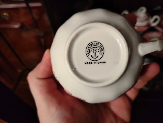 Juego café Cartuja de Sevilla