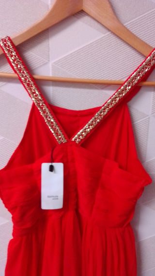Vestido 👗 fiesta con etiqueta 