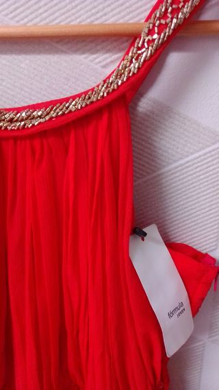 Vestido 👗 fiesta con etiqueta 