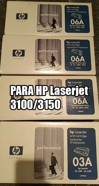 Tóneres PRECINTADOS para HP Laserjet 3100/3150