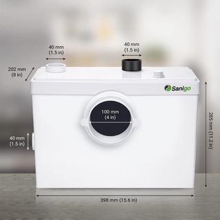 Trituradora sanitaria, bomba automática para elimi