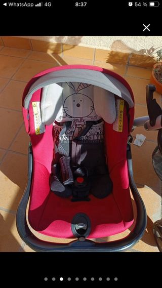 Carro de bebé, 3 piezas, Jané Rider