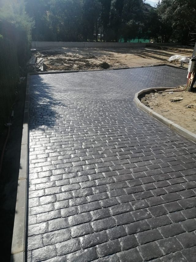 Pavimentos de hormigon impreso.