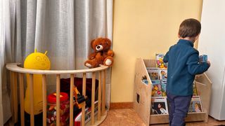 Regala Montessori Balancin forma de arco infantil