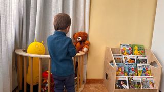 Regala Montessori Balancin forma de arco infantil