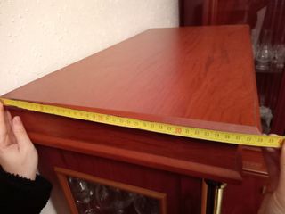 vitrina+juego copas bohemia