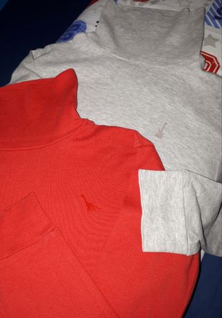 Jersey interior cuello alto niño 7 8