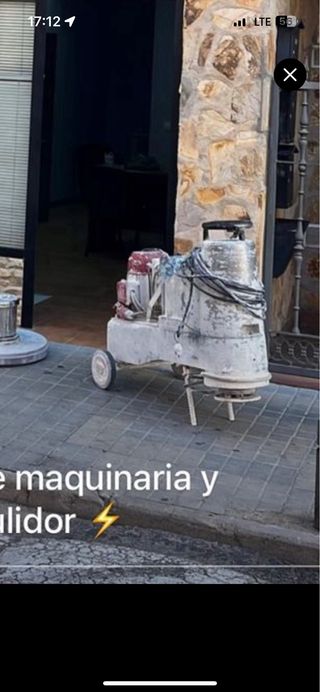 pulidora monofasica terrazo marmol