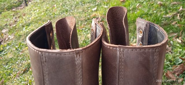 Stivaletti in pelle made in Italy nuovi