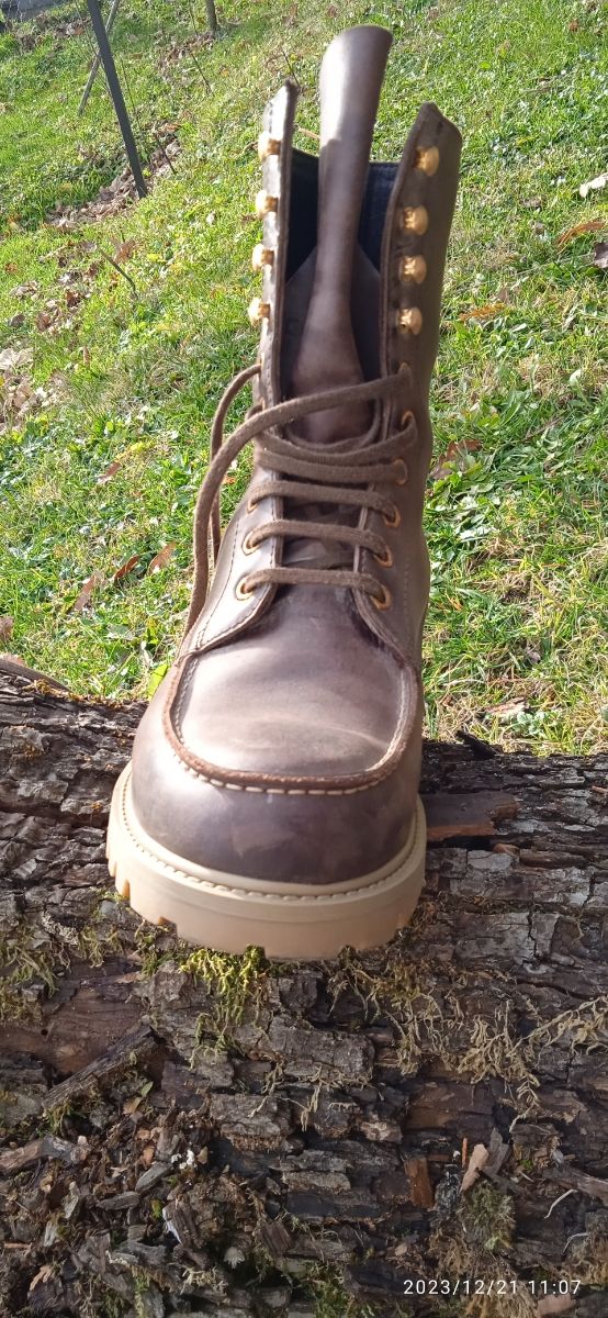 Stivaletti in pelle made in Italy nuovi