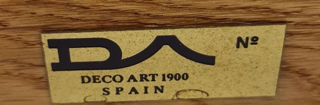 ESPECTACULAR Escultura Bailarina Bronce Deco Art