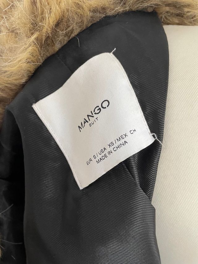Abrigo de pelo Mango como NUEVO