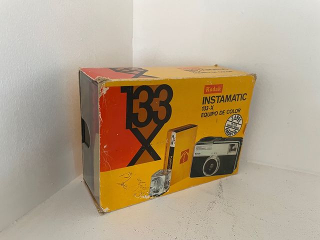 antigua camara instamatic 133x kodak