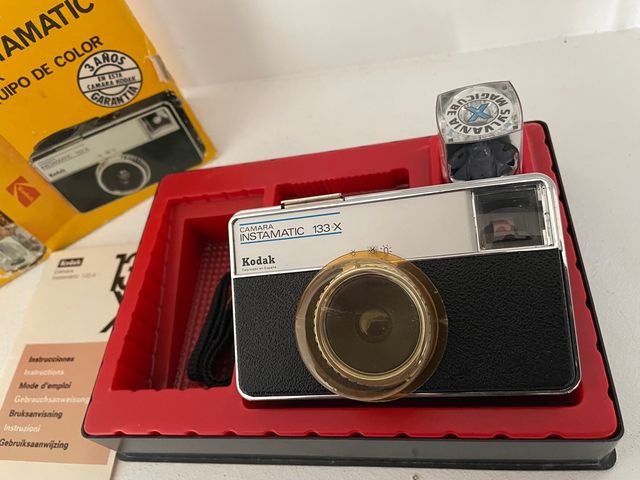 antigua camara instamatic 133x kodak
