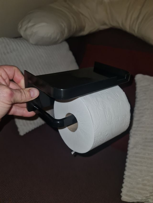 SOPORTE BAÑO PAPEL H. EN ABS