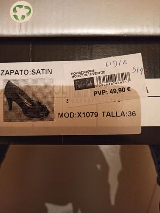 Zapato novia/boda